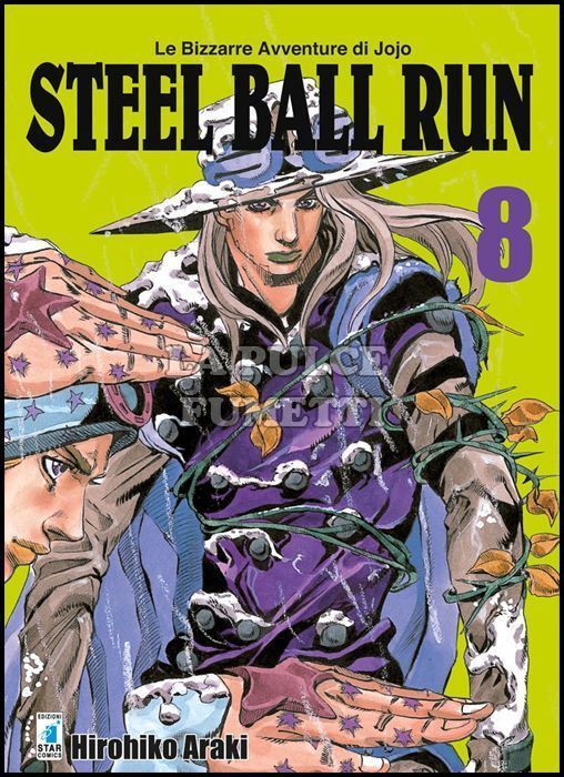 LE BIZZARRE AVVENTURE DI JOJO #    58 - STEEL BALL RUN 8 ( DI 16 )